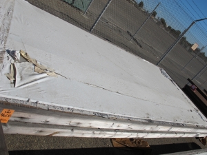 WOW! (4) PLATES, VESSEL SHELL KIND, 0.625" THICK SIZE, BASE MATERIAL, SA240 TYPE 316, OTHER DIMENSIONS, 17'5"L X 7'10"W. LOADING & HANDLING FEE $50-4600